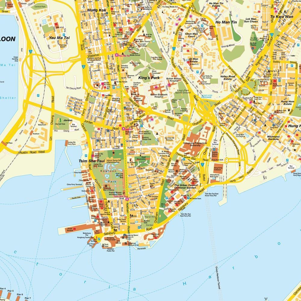 Hong Kong kat jeyografik nan vil la