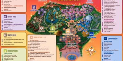 Hong KONG Disneyland kat jeyografik